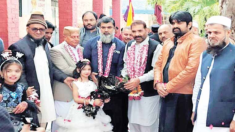 گورنمنٹ ایلیمنٹری سکول  حافظ آباد میں سولر سسٹم کا افتتاح 