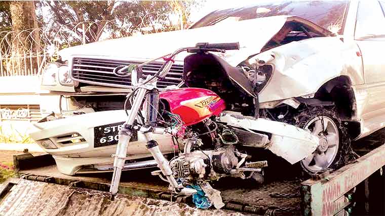 موٹر سائیکل سوار جاں بحق