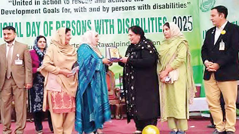 عالمی یوم معذوراں پر گورڈن کالج راولپنڈی میں تقریب کاانعقاد