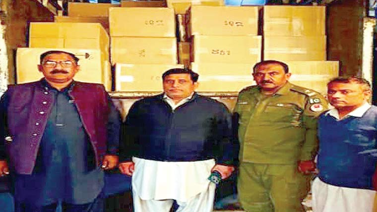  کروڑوں روپے کے نان کسٹم پیڈ سگریٹ پکڑے گئے