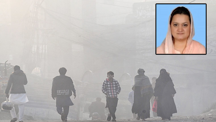  لاہور میں سردی بڑھنے سے سموگ میں پھر اضافہ 