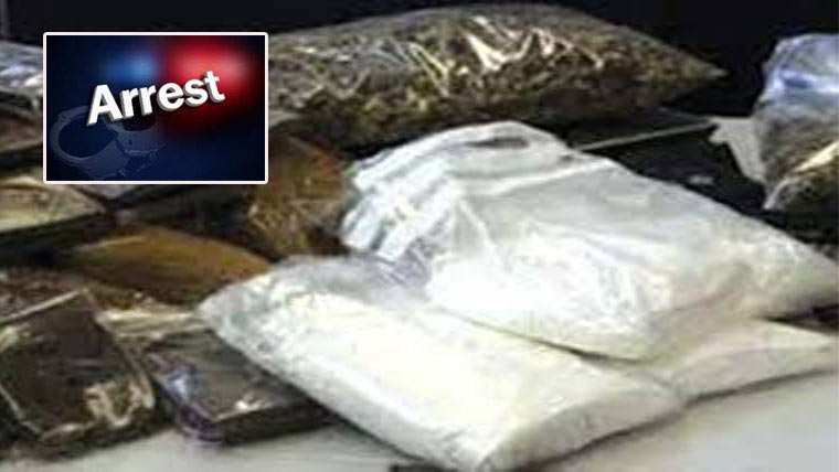 ماموں کانجن:منشیات فروش رنگے  ہاتھوں گرفتار، ڈیڑھ کلو چرس برآمد