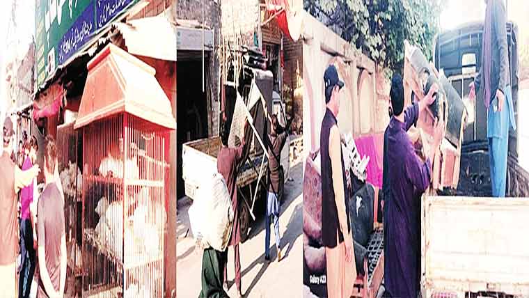  ایف ڈی اے کا آ پریشن ، عارضی تجاوزات کا خاتمہ کر دیا