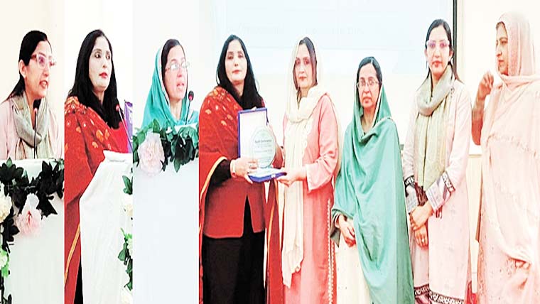 گورنمنٹ گریجویٹ کالج فار وومن پیپلز کالونی میں یو تھ کانفرنس 