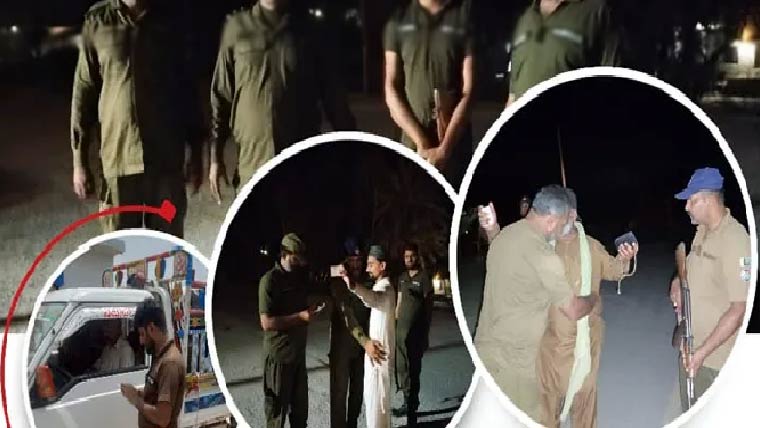 شہر میں سرچ آپریشنز   مشکوک افراد کی چیکنگ 