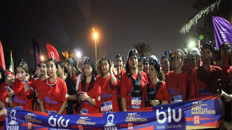 ایران کے میراتھن میں بغیر حجاب  سیکڑوں خواتین کی دوڑ ، منتظمین گرفتار 