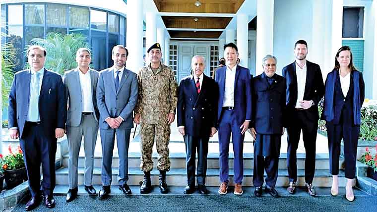 بائنانس لیڈرشپ کادورہ پاکستان ،اعلیٰ قیادت سے ملاقات 