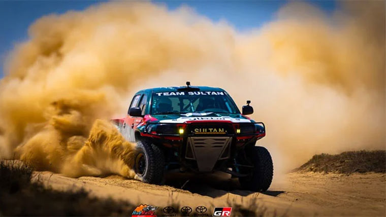 حب آٹو کراس ریلی  شامق سعید نے جیت لی