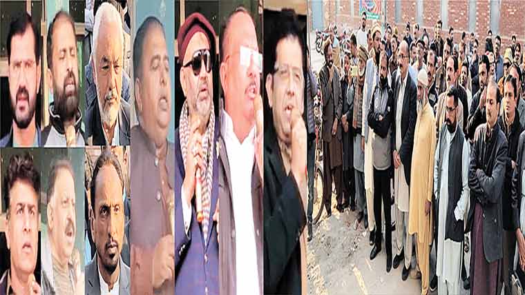 سینئر صحافی کیخلاف جھوٹی ایف آئی آر پر صحافیوں کا شدید احتجاج 