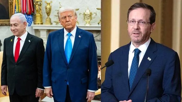 ٹرمپ کی درخواست مسترد، اسرائیلی صدر کا نیتن یاہو کو معافی دینے سے انکار 