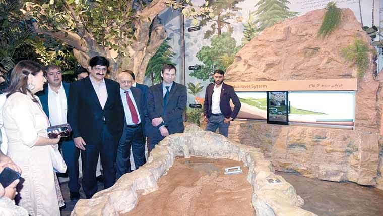 دریائے سندھ کے ڈیلٹا  کے گم گشتہ شہر کا افتتاح