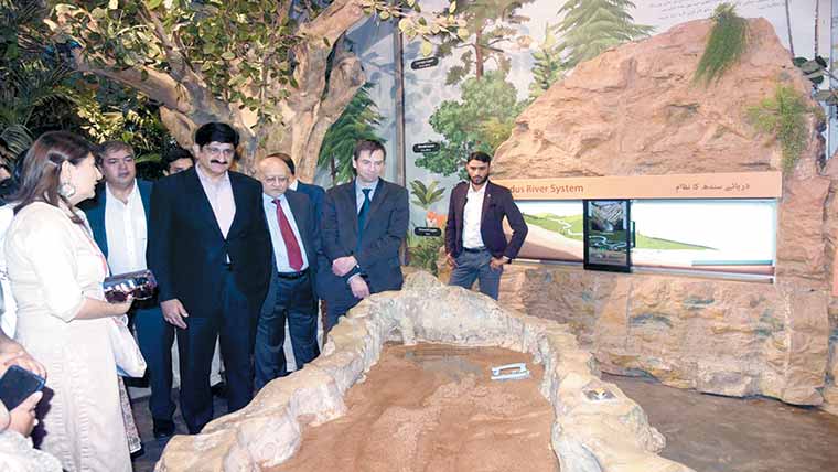 دریائے سندھ کے ڈیلٹا کے گم گشتہ شہر کا افتتاح