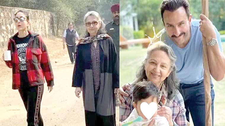 کرینہ کپور نے ساس شرمیلا ٹیگور  کی سالگرہ پر جذباتی پیغام