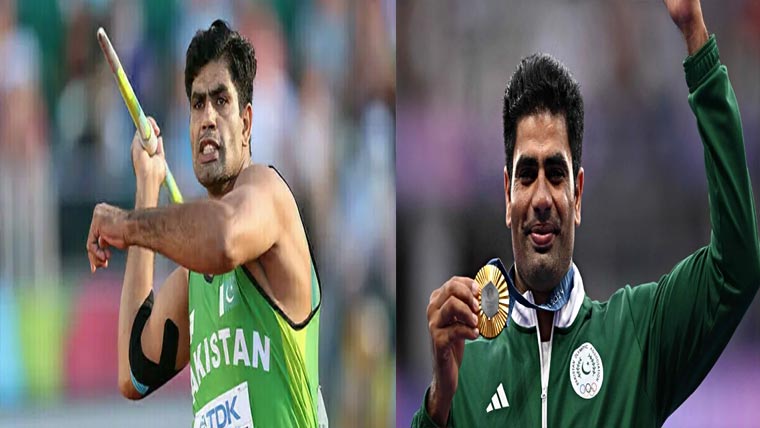 نیشنل گیمز،ارشد ندیم کا جیولن تھرو ایونٹ میں گولڈ میڈل 