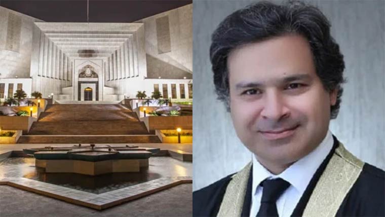 جسٹس میاں گل حسن نے سپریم  کورٹ کے مستقل جج کا حلف اٹھا لیا 