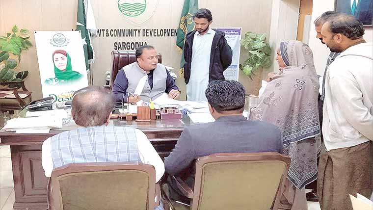 بابر شہزاد رانجھا کی کھلی کچہری، 60 سائلین کی اپیلس سنیں