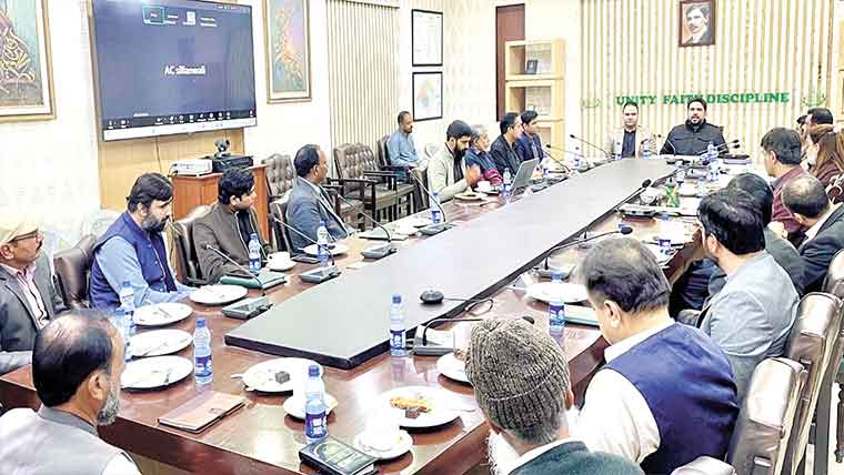 ڈی سی اور ڈی پی او کی زیر صدارت کرسمس انتظامات پر اجلاس 