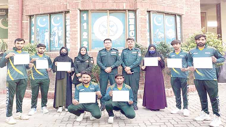 چیلنج 2025:ریسکیو 1122 جھنگ ٹیم کی بہترین کارکردگی 