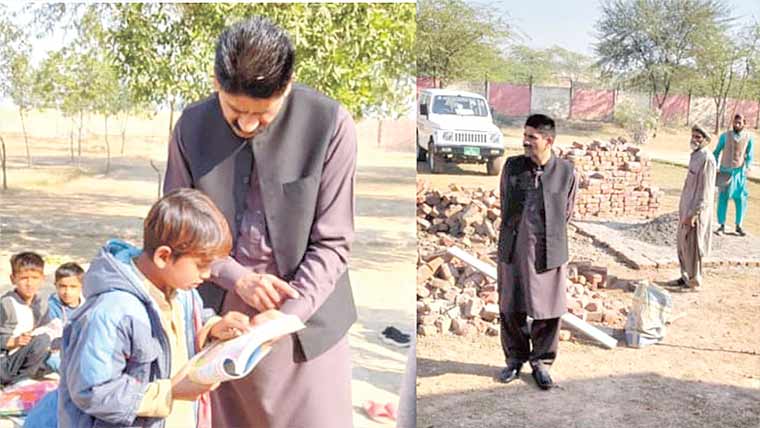 ایجوکیشن افسر کا پرائمری سکولز کادورہ،ناقص کارکردگی کا نوٹس