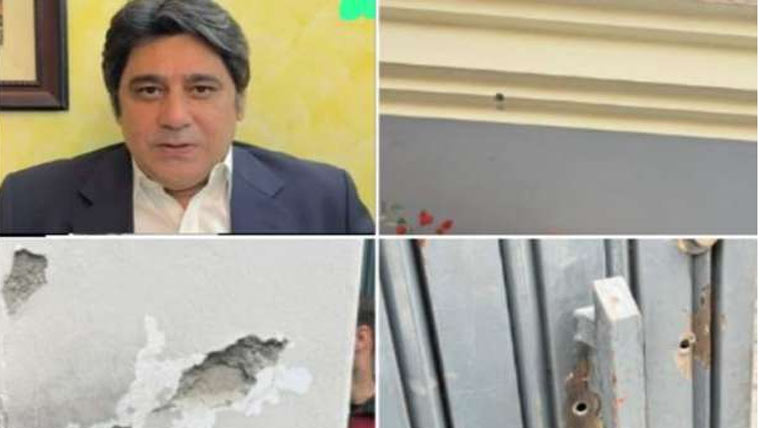 پشاور،پی ٹی آئی سینیٹر خرم ذیشان کے گھر پر فائرنگ، ملازم زخمی