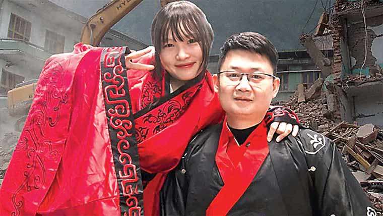  خاتون نے 15سال بعد ریسکیو کرنیوالے سے شادی کر لی