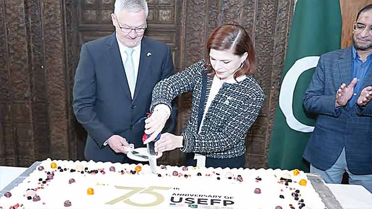  USEFP کی نئی عمارت، پاک امریکا مشترکہ ویژن کی عکا س 