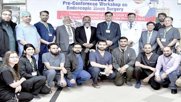 جنرل ہسپتال میں اینڈوسکوپک  سینس سرجری کی تربیتی ورکشاپ 