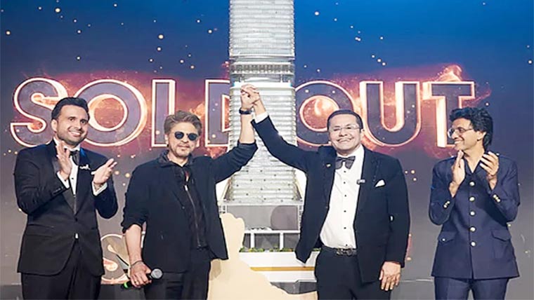 شاہ رخ کے نام پر بنا لگژری پلازہ لانچ کے دن ہی فروخت 