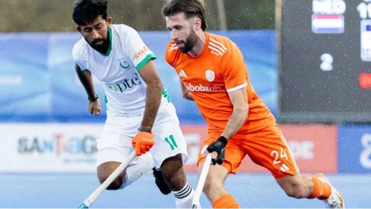 پرو ہاکی لیگ:پہلے میچ میں نیدرلینڈز نے پاکستان کو شکست دیدی