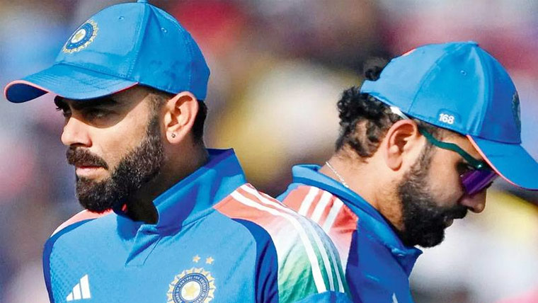 روہت اور کوہلی کی سینٹرل  کنٹریکٹ میں تنزلی کا امکان