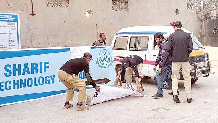  انجینئرنگ یونیورسٹی میں دہشت گردی سے تحفظ کی موک ایکسرسائز 