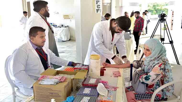 مفت طبی کیمپ کا انعقاد 