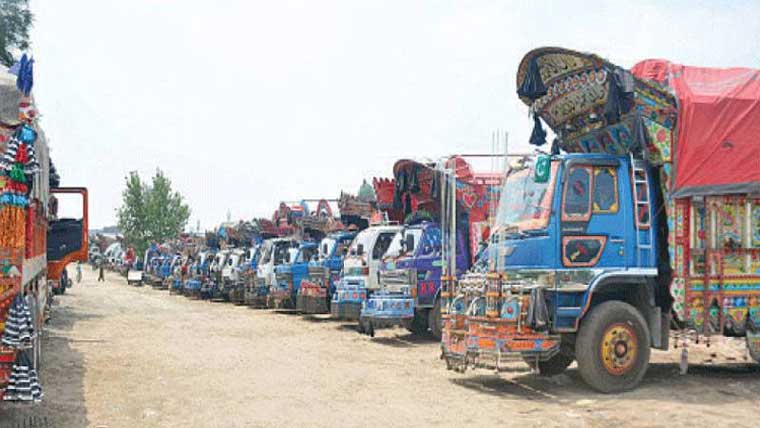 آل پاکستان گڈز ٹرانسپورٹرز کی ہڑتال چوتھے روز بھی جاری رہی 