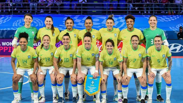 فیفا فٹسال ویمنز ورلڈ کپ میں کامیابی  برازیل رینکنگ میں سرفہرست