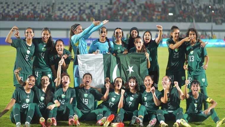  پہلی بار پاکستانی ویمنز ٹیم کی فیفا ایونٹ میں شرکت 