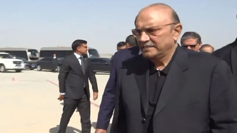 صدر زرداری لاہور دورہ مکمل  کر کے اسلام آباد چلے گئے 