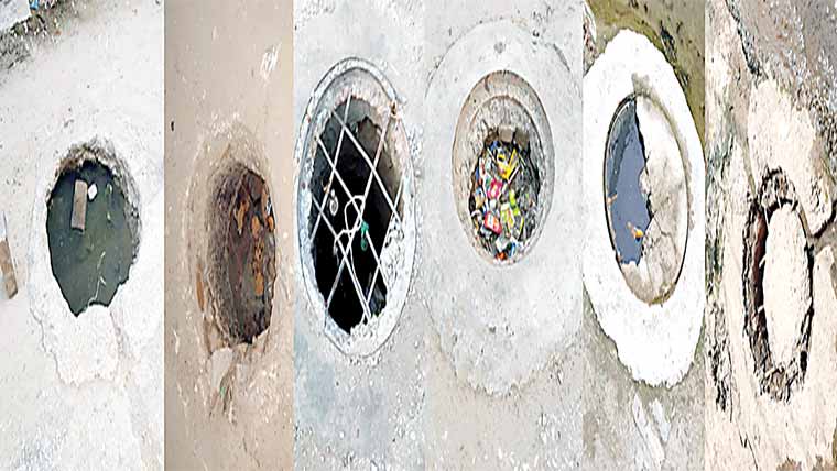 ایک ہفتے میں 700 مین ہولز کور