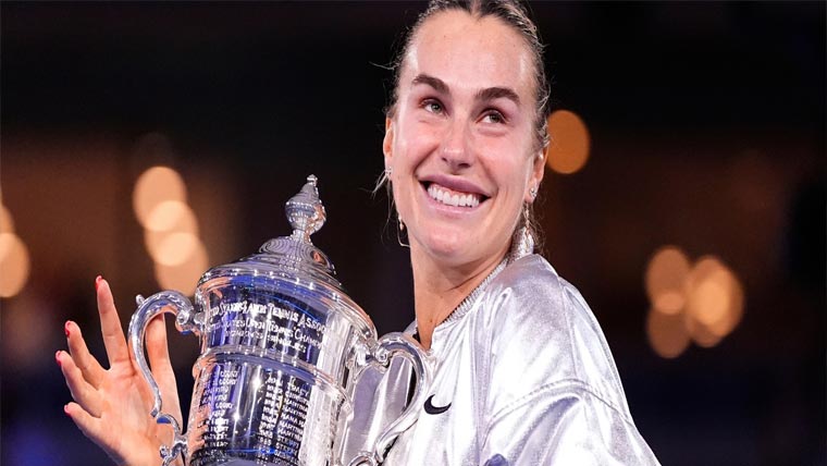  سبالینکا مسلسل دوسری بار ڈبلیو ٹی اے پلیئر آف دی ایئر قرار