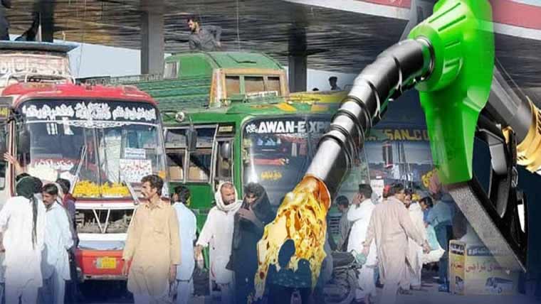 ڈیزل سستا ہونے پر بین الاضلاعی  ٹرانسپورٹ کرایوں میں کمی 