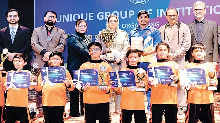تیسری سالانہ یونیک انٹر سکول ایروبکس  اینڈ جمناسٹک چیمپئن شپ کا انعقاد