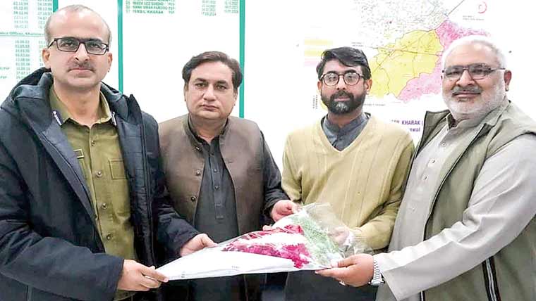  صحافیوں کا کردار معاشرہ میں انتہائی  اہمیت کا حامل،اسماعیل کھاڑک