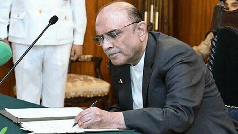 صدر نے دانش سکولز اتھارٹی بل وزیر اعظم کو واپس بھجوا دیا