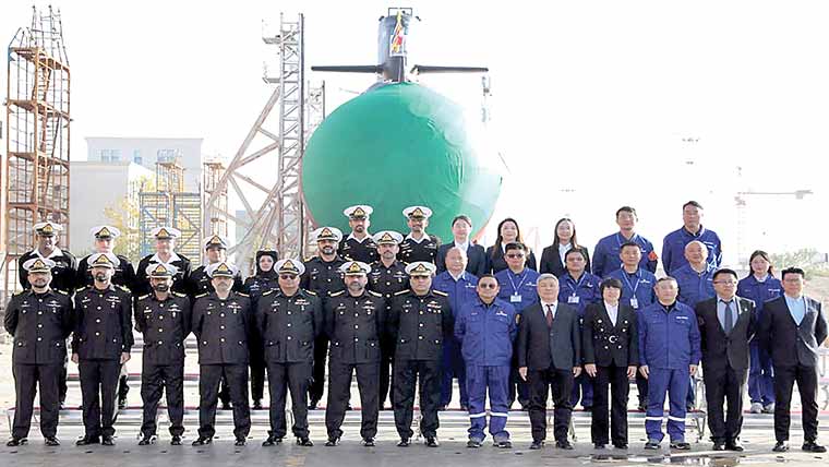 پاک چین ہنگور پروگرام، چوتھی آبدوز ’’غازی ‘‘لانچ 