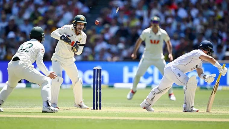 ایشیز:دوسرے روز بھی آسٹریلوی ٹیم حاوی، انگلینڈ مشکلات کا شکار