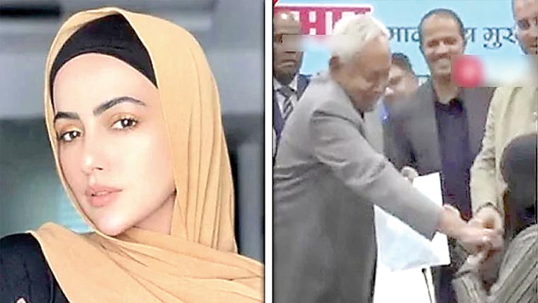 دل کر رہا وزیراعلیٰ بہار کے کان کے نیچے 2لگاؤں:ثنا خان 