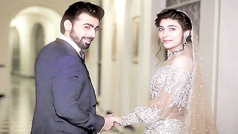 فرحان سعیدکا اہلیہ عروہ کیساتھ ویڈنگ ویڈیو کا گانا ریلیز