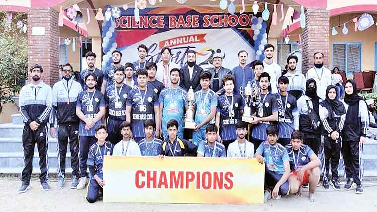 سائنس بیس سکول نسیم کیمپس کے زیرِ اہتمام سپورٹس گالا 