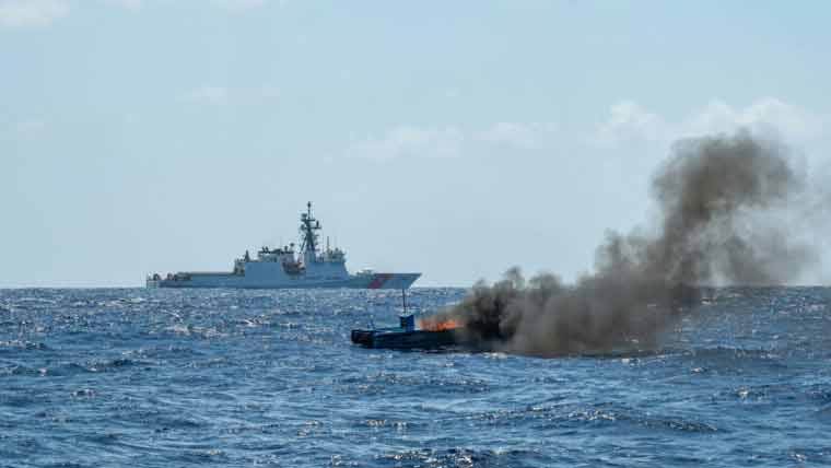 امریکی فوج کی بحرالکاہل میں  کارروائی، 4افراد ہلاک