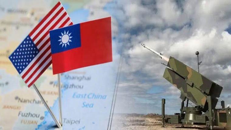 امریکا :تائیوان کو 11ارب ڈالر کااسلحہ فروخت کرنیکی منظوری 