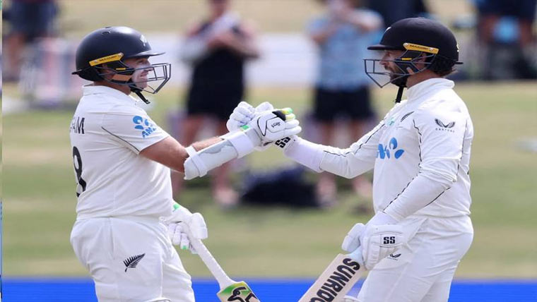 ٹیسٹ:نیوزی لینڈ کے 575 رنز، کیربین کا بہترین آغاز